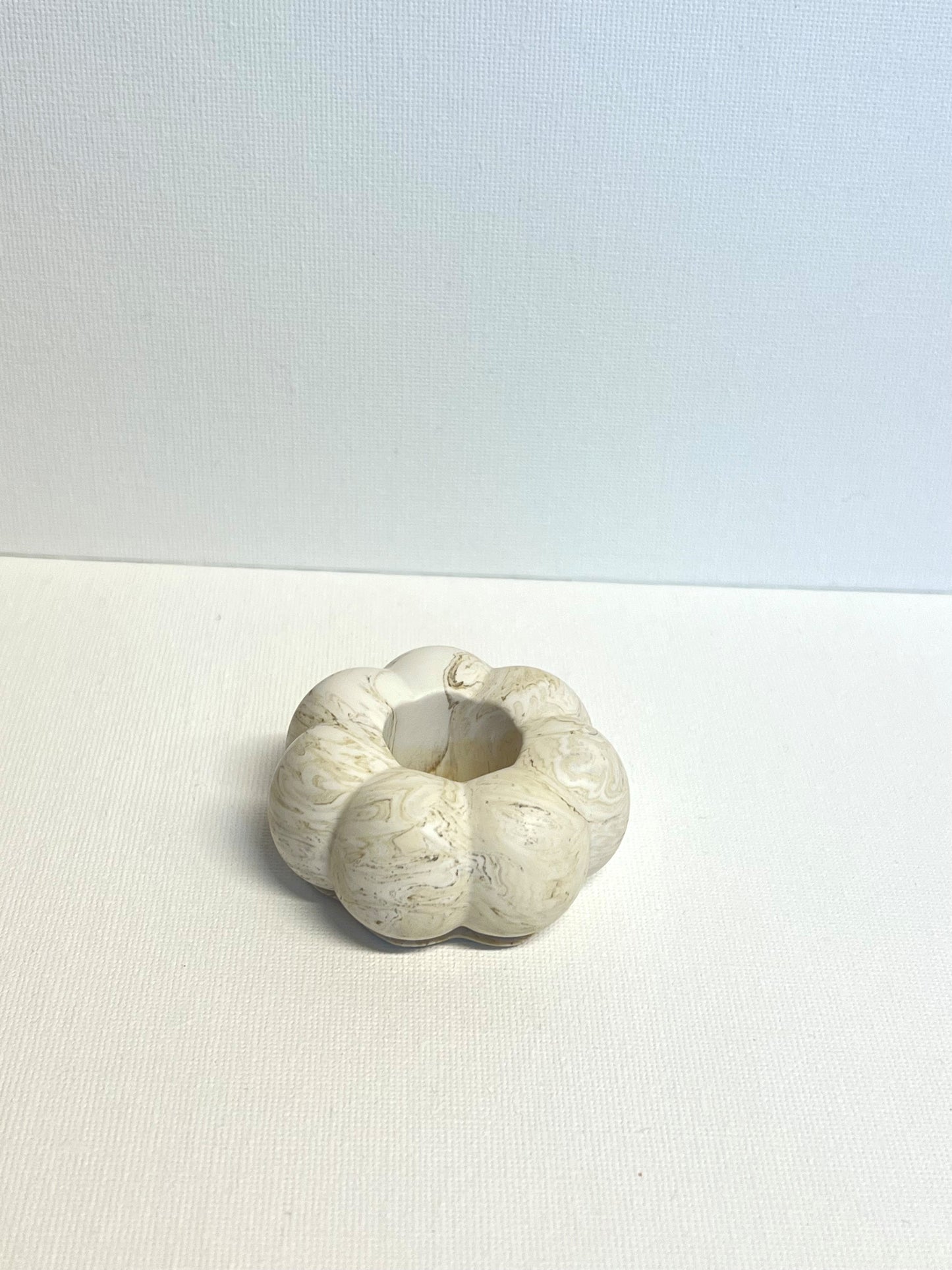 Pumpkin candle holder - small